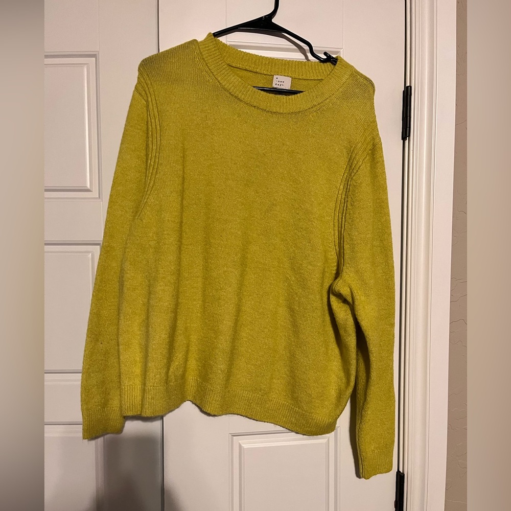 Light lime green sweater